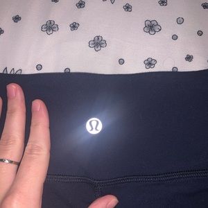Lululemon Navy Mesh Leggings
